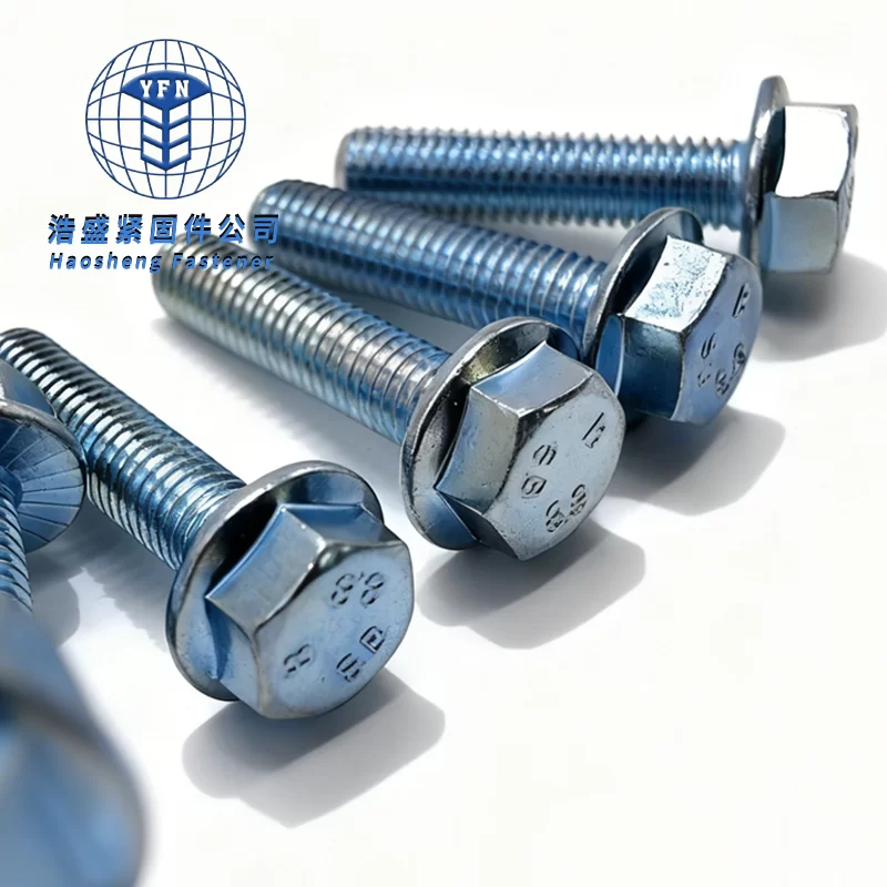 DIN 6921 / ISO 1665 Hex Flange Bolts | Integrated Washer Head For Efficient Assembly